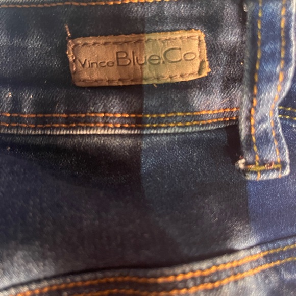 Vince Blue CO high waisted jeans size 7 - Picture 4 of 8